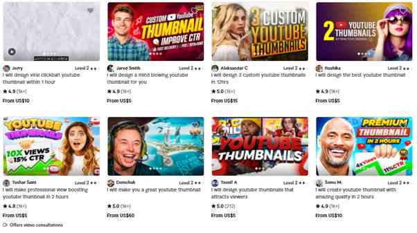 How can custom thumbnails impact the success of a YouTube channel