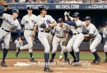 New York Baseball Team Familiarly