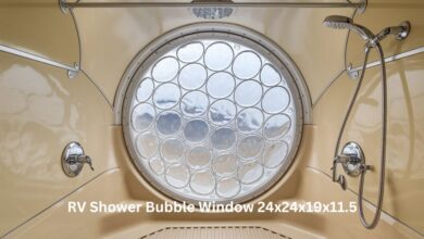 RV Shower Bubble Window 24x24x19x11.5