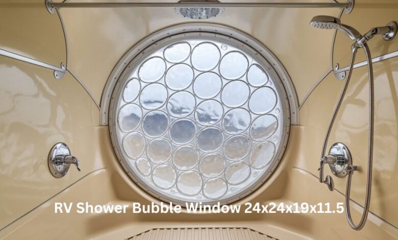 RV Shower Bubble Window 24x24x19x11.5