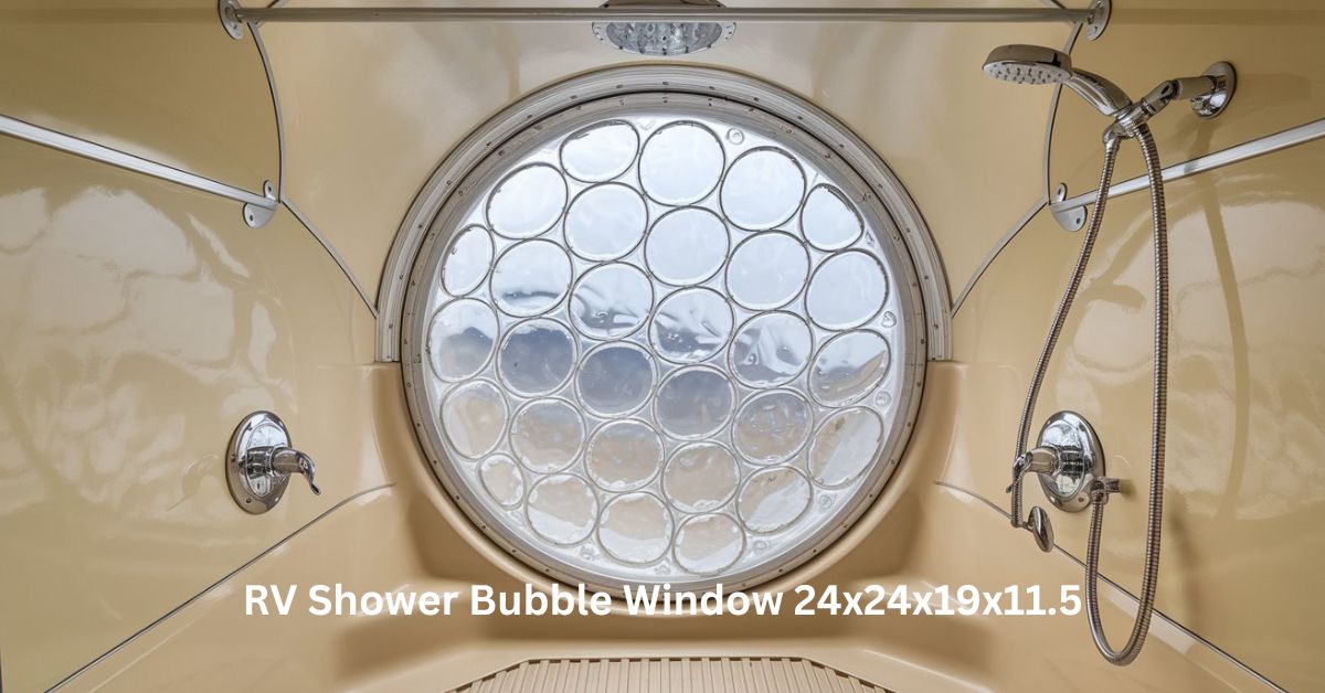 RV Shower Bubble Window 24x24x19x11.5