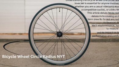 Bicycle Wheel Circle Radius NYT